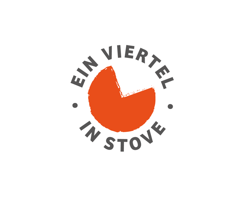 Ein Viertel in Stove Logo